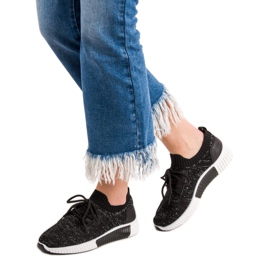 Primavera Svarta slip-on skor 2