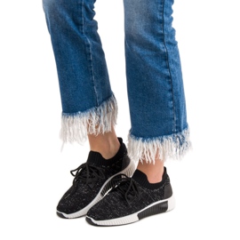 Primavera Svarta slip-on skor 1