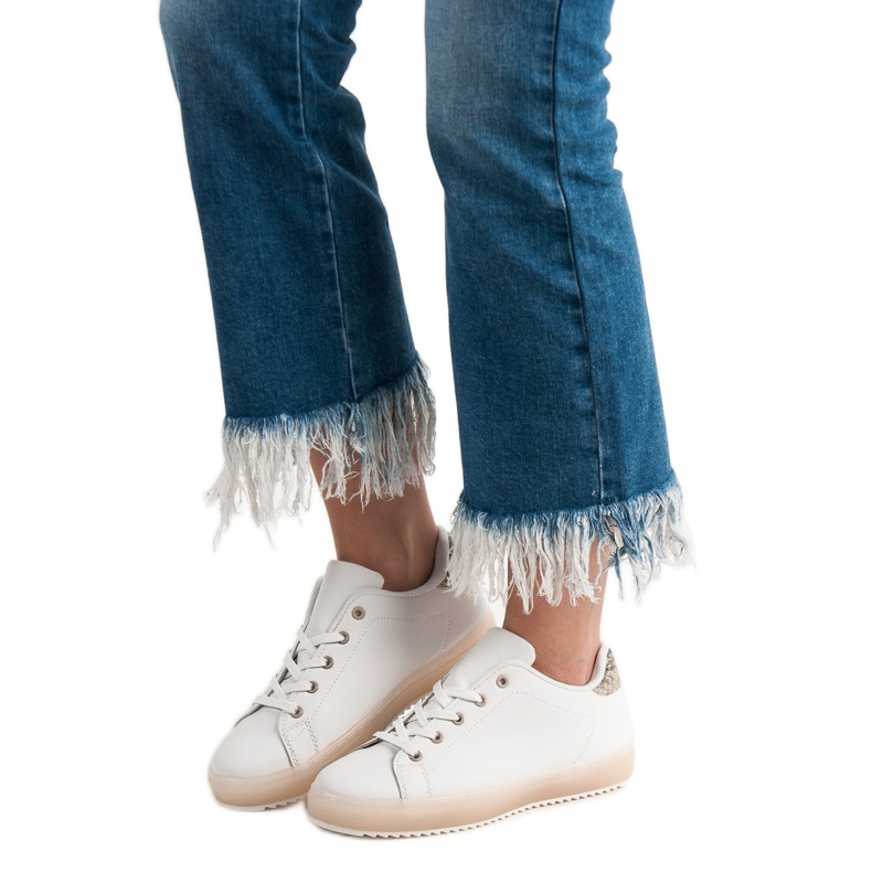 SHELOVET Kvinnors sportskor vit 1