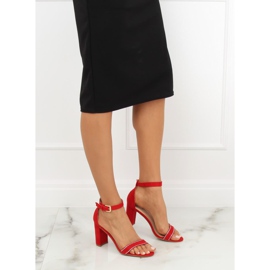 Sandaler på stolpen röd A8020 Röd 1