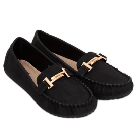 Svarta damloafers VS-685 Svart 1