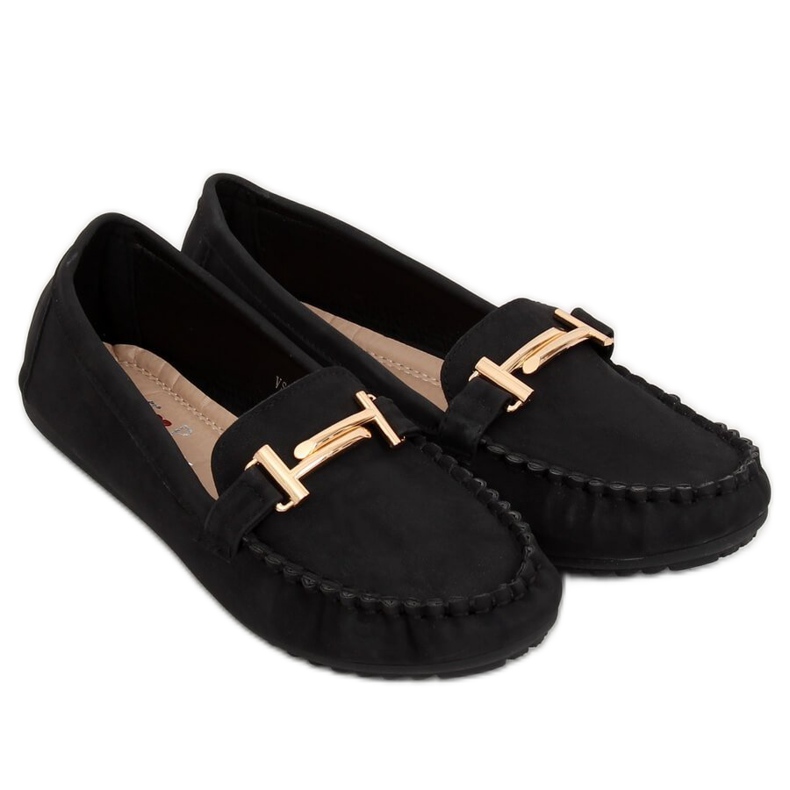 Svarta damloafers VS-685 Svart 1