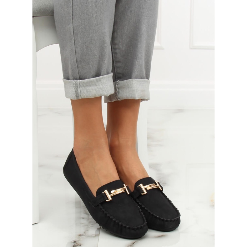 Svarta damloafers VS-685 Svart 2