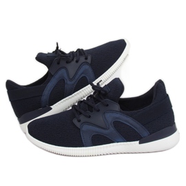 X-9751 Marinblå marinblå sportskor 2