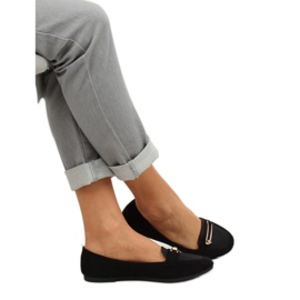 Svarta damloafers VS-662 Svart 1
