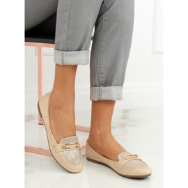 Dam beige loafers VS-662 Khaki 2