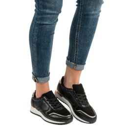 SHELOVET Casual sportskor svart 1