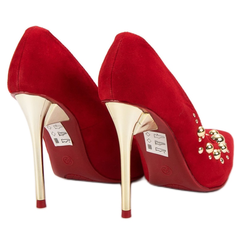 Seastar Sexiga höga klackar röd 1