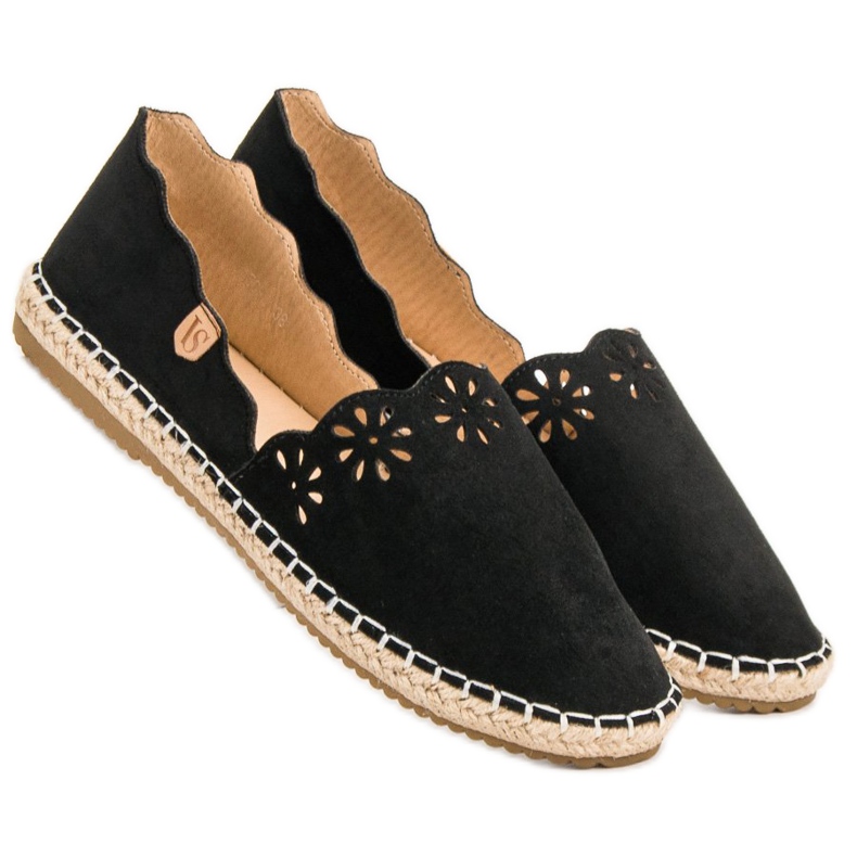 VICES Black Espadrilles svart 2