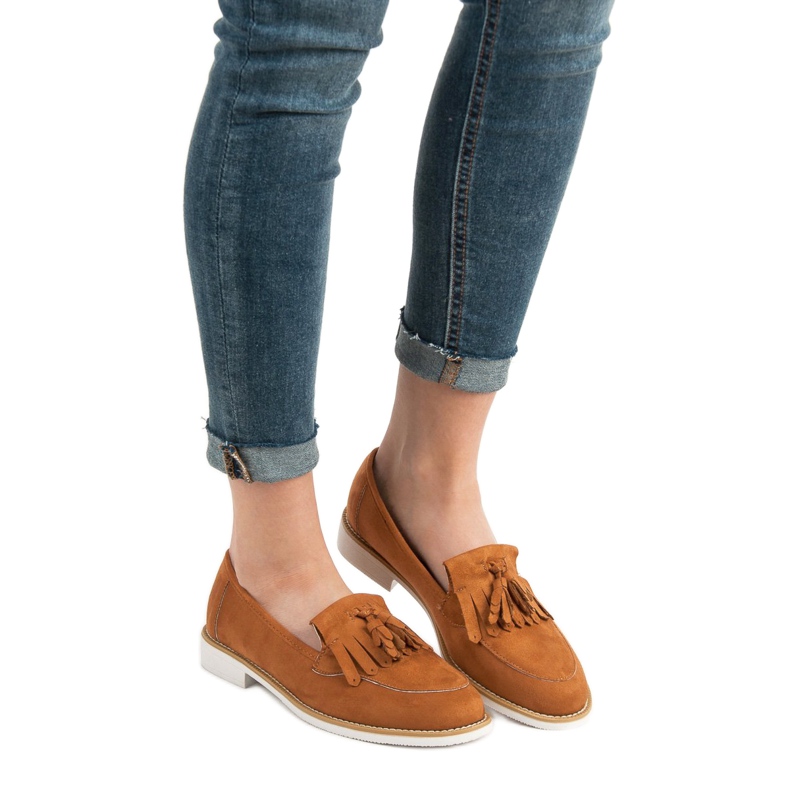 Brick VICES loafers brun orange 1