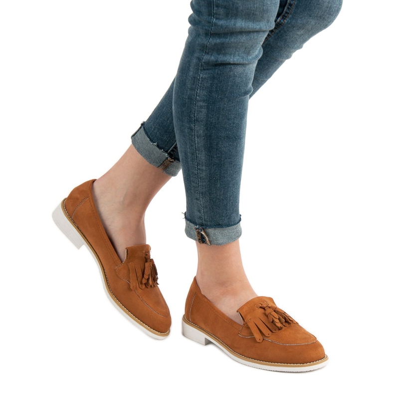 Brick VICES loafers brun orange 2