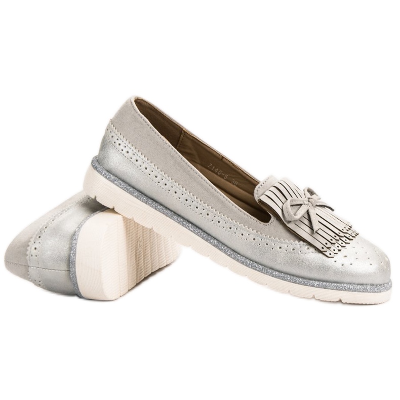 Balada Grå damloafers 1
