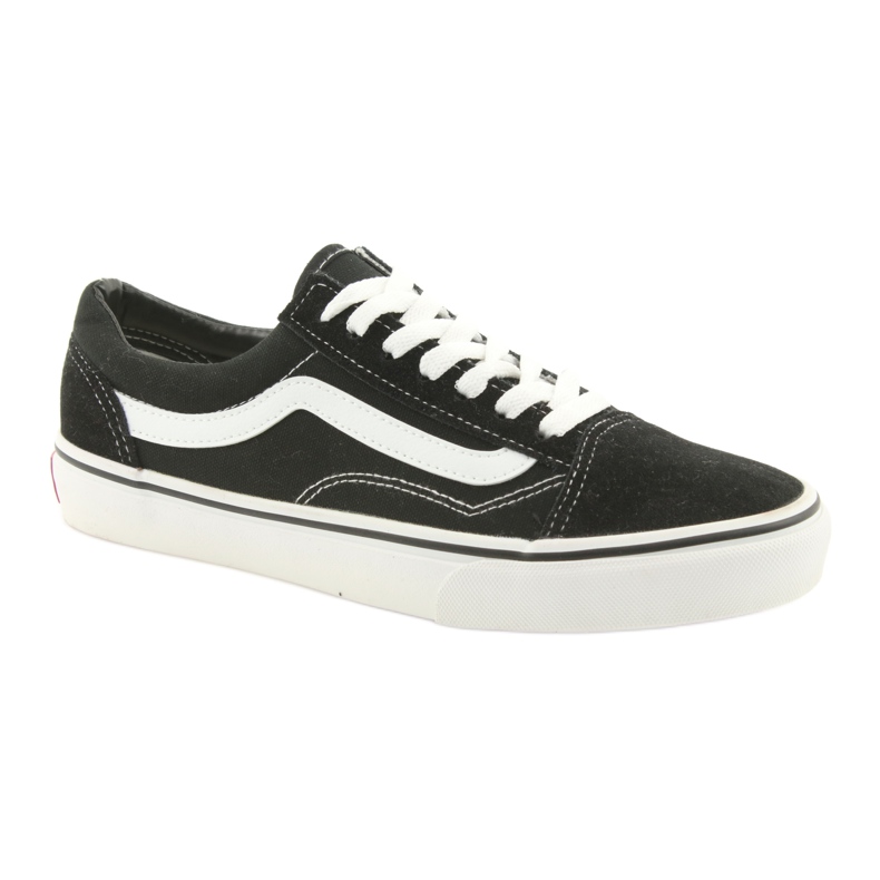 Old Skool Vans svart vit 1