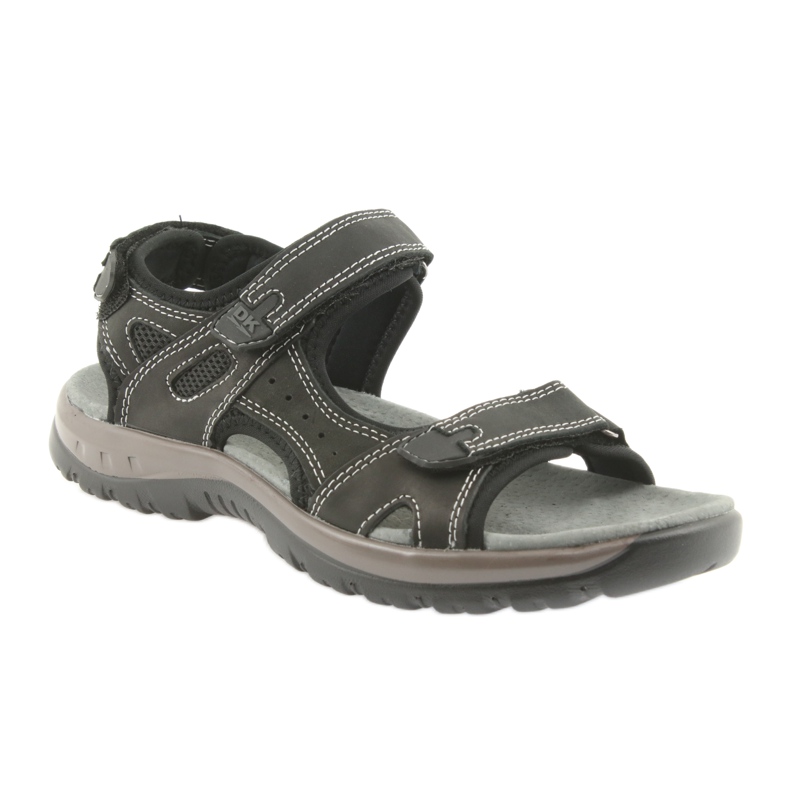 DK sandaler svart kardborrljus EVA botten 1