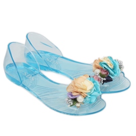 Ballerinas meliski blue 7620-PL Blue blå 1