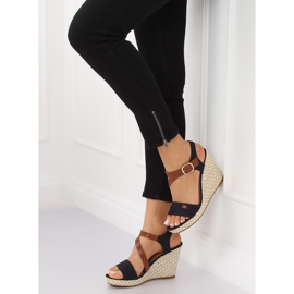 Kile sandaler BL-360 Navy brun marinblå 1