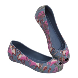 Meliski med flamingos marinblå CK85 blå purpur mångfärgad 1