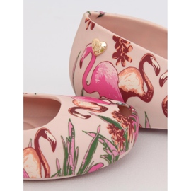 Meliski med rosa flamingos CK85 Rosa mångfärgad 1