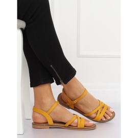 Gula sandaler för kvinnor S55 Gul 1