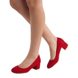 Cm Paris Pumpar På En Pelare röd 2