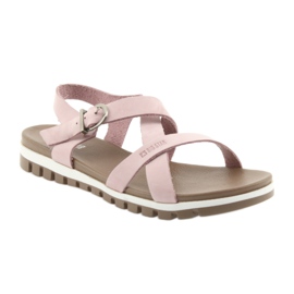 Sandaler för kvinnor Big Star 274971 rosa 1