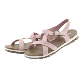 Sandaler för kvinnor Big Star 274971 rosa 3