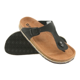 Damprofilerade tofflor Big Star 274132 svart 3