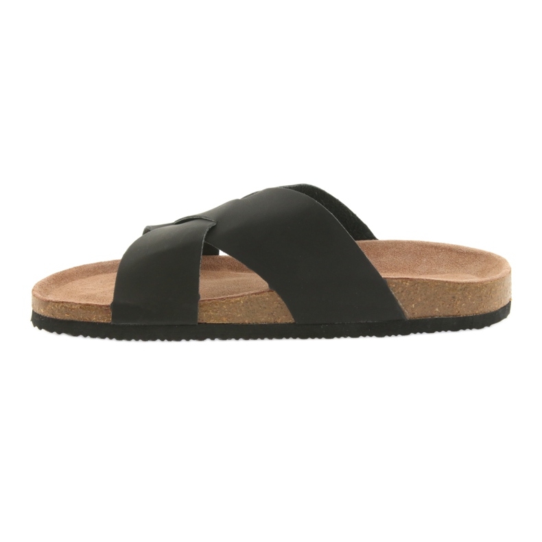 Herrprofilerade Big Star 174603 svarta tofflor 2