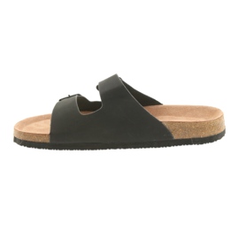 Herrprofilerade Big Star 174605 svarta tofflor 2