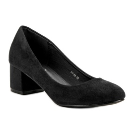 Cm Paris Pumpar På En Pelare svart 1