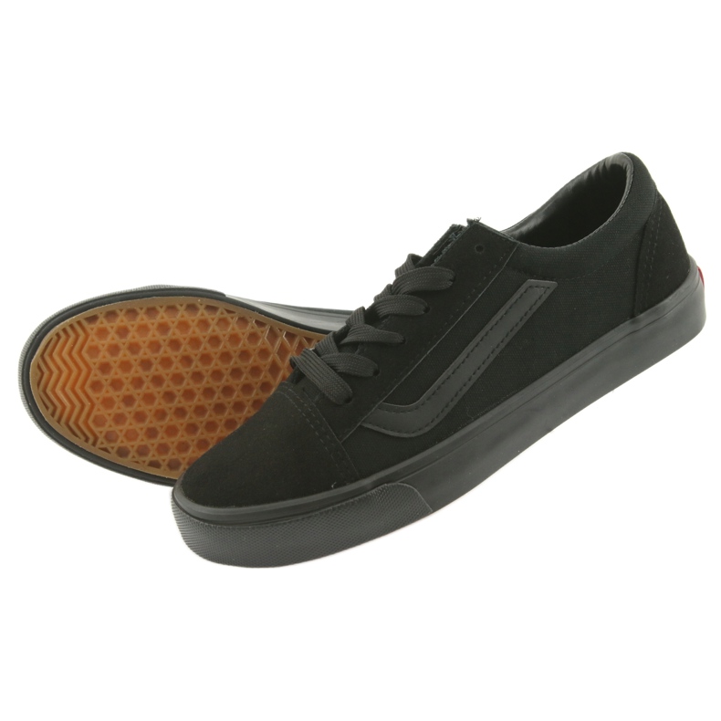 Atletico 18081 sneakers med snörning, svarta 5