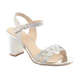 Sandaler för kvinnor Gamis 3658 blå grå rosa 3