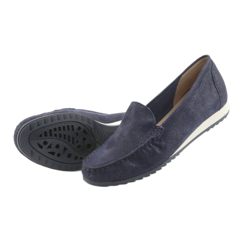 Caprice 24211 loafers blå 5