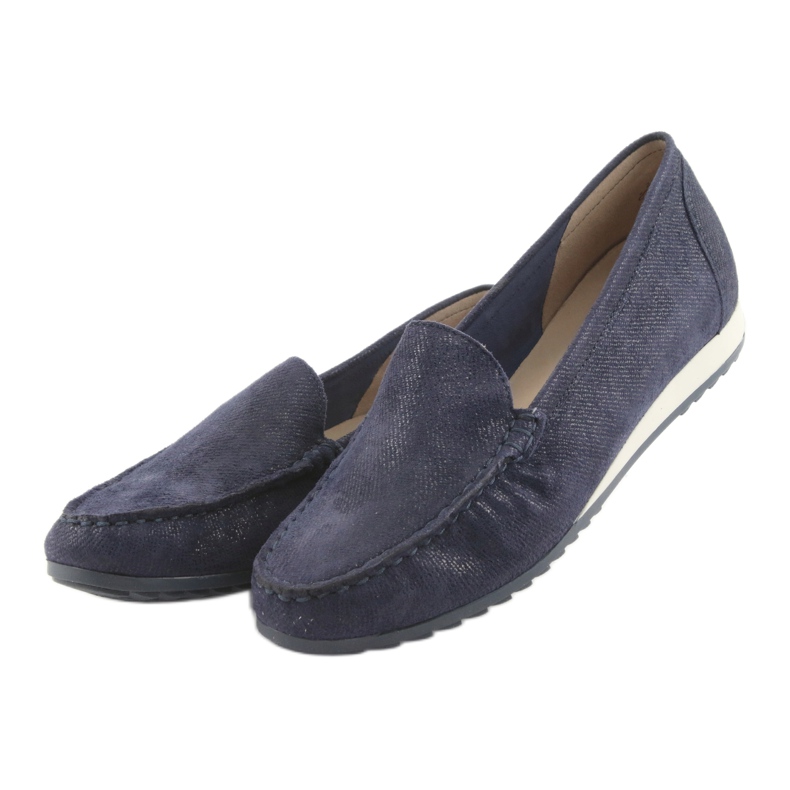 Caprice 24211 loafers blå 3