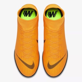 Nike Mercurial SuperflyX 6 Academy Tf M AH7370-810 fotbollsskor orange orange 2