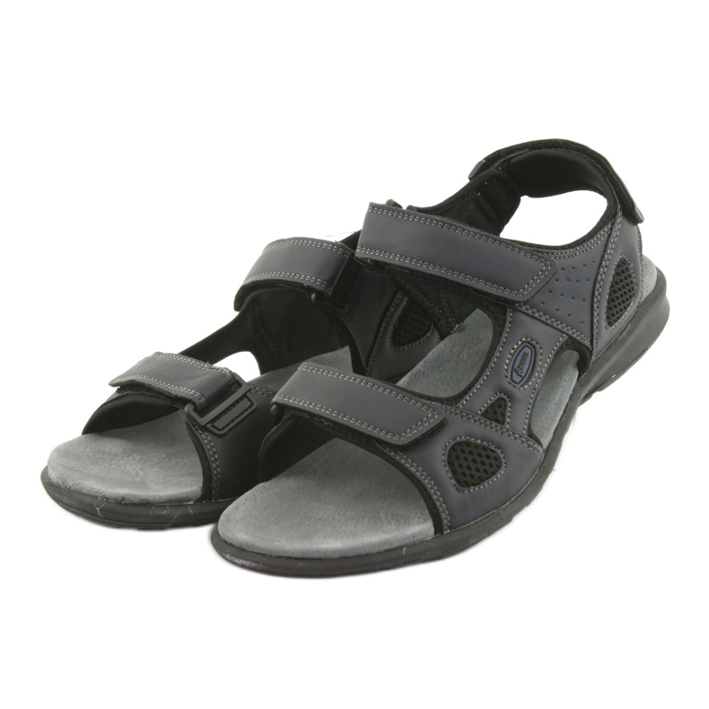 American Club Amerikanska HL06 sport sandaler svart marinblå 3