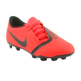Nike Phantom Venom Club Fg Jr AO0396-600 fotbollsskor röd 1