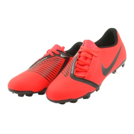 Nike Phantom Venom Club Fg Jr AO0396-600 fotbollsskor röd 3
