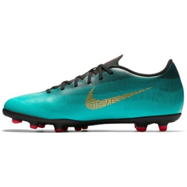 Nike Mercurial Vapor 12 Club CR7 Mg M AJ3723-390 fotbollsskor grön grön 1