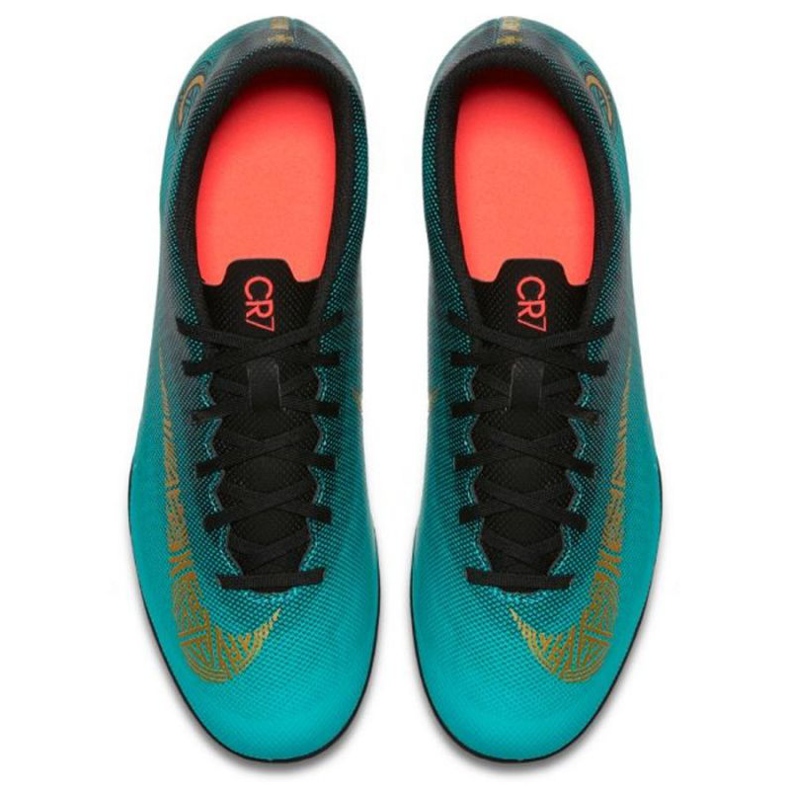 Nike Mercurial Vapor 12 Club CR7 Mg M AJ3723-390 fotbollsskor grön grön 2