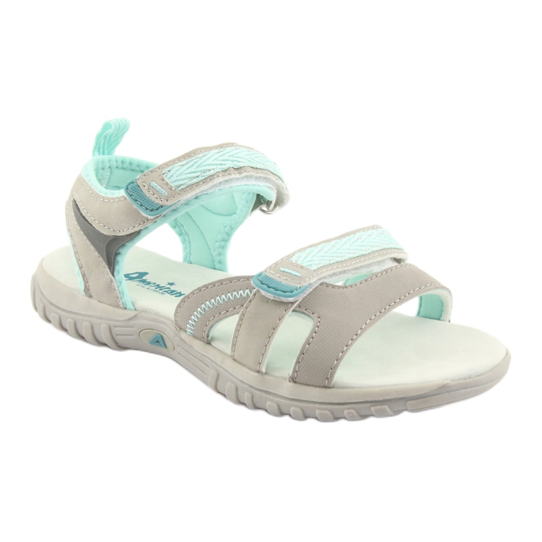 American Club American Sandals Sports Sports HL14 Gray/Green grå 1