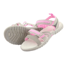 American Club American Sandals Sports Sports HL14 Gray/Pink grå grå 4