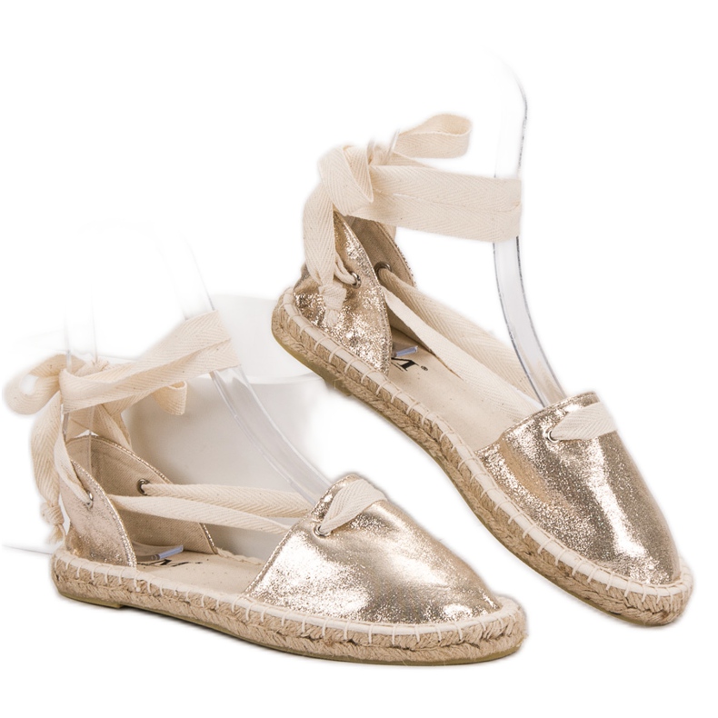 Cm Paris Knutna Espadriller gul 2