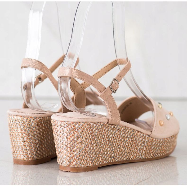 Aclys Casual Wedge Sandals brun 1