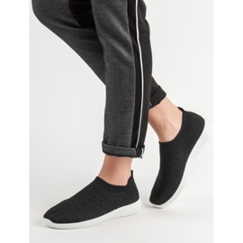 SHELOVET Textil sportskor svart 2