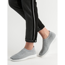 SHELOVET Textil sportskor grå 1