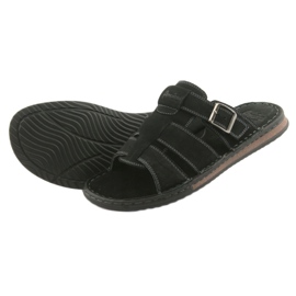 American Club Amerikanska mäns flip flops lätta podka06 svart 4
