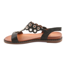 Sandaler för kvinnor med svarta strassar av Sergio Leone 2