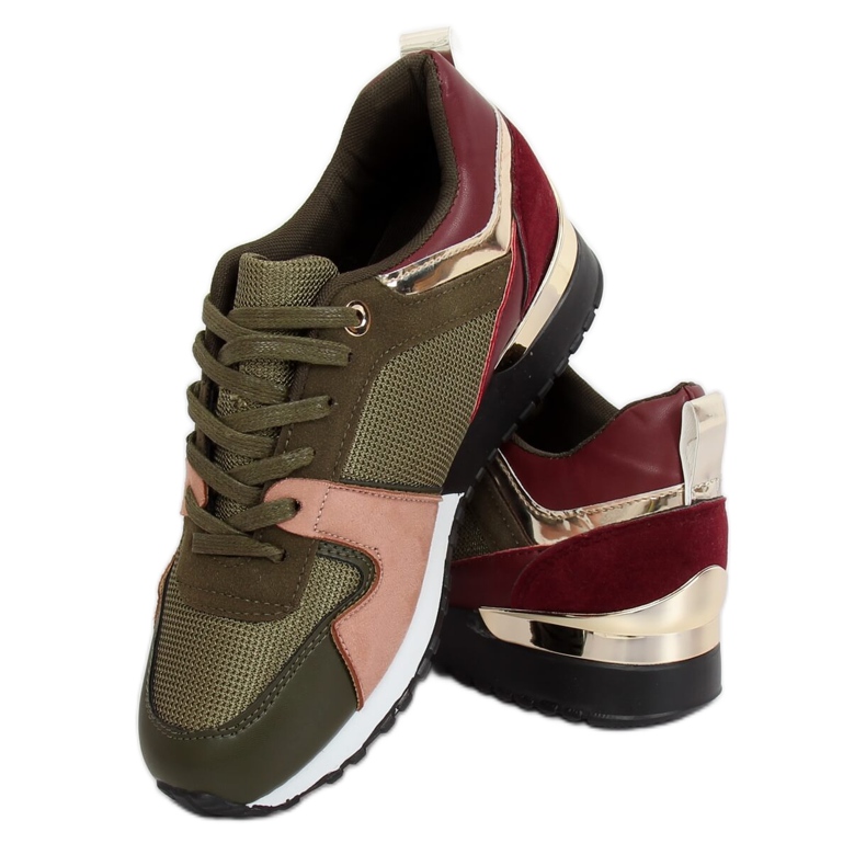 Gröna sportskor B-01 Army Green mångfärgad 2