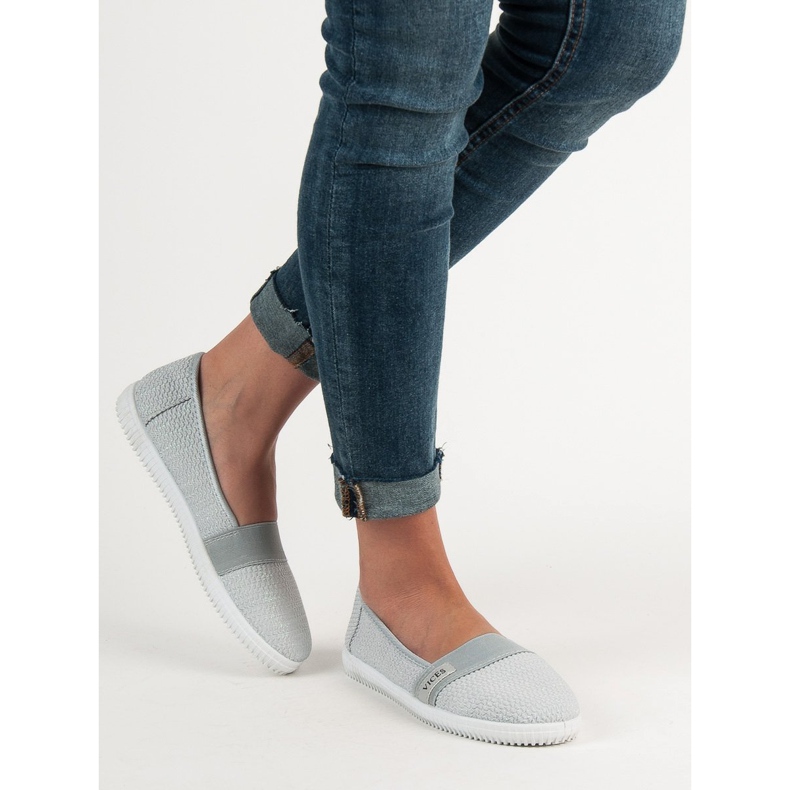 Grå VICES Slipons 1